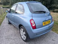 Used Nissan Micra Acenta 79 HP (58 kW) 2009 Blue Hatchback