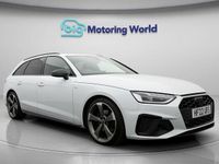 Used Audi A4 Black Edition 148 HP (108 kW) 2022 White Estate