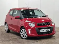 Used Citroën C1 Feel 68 HP (50 kW) 2017 Red Hatchback