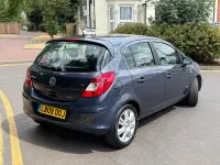 Used Vauxhall Corsa Design Edition 2009 Blue Hatchback