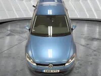 Used VW Golf VII Edition 125 HP (91 kW) 2016 Blue Hatchback
