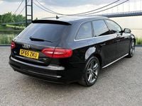 Used Audi A4 S-Line 150 HP (110 kW) 2015 Black Estate