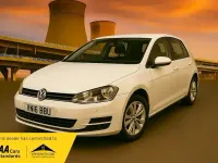 Used VW Golf VII Edition 110 HP (80 kW) 2016 White Hatchback
