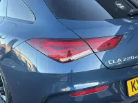 Used Mercedes CLA220 AMG line 187 HP (137 kW) 2023 Blue Sedan