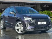 Nuevo Audi Q4 e-tron Black Edition 150 kW (204 CV) 2026 Púrpura SUV