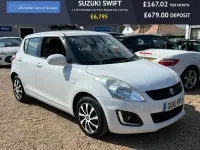 Used Suzuki Swift 94 HP (69 kW) 2016 White Hatchback