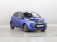 Used Citroën C1 Flair 72 HP (52 kW) 2018 Blue Hatchback