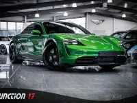 Used Porsche Taycan Performance Package 500 kW (680 HP) 2020 Green Sedan