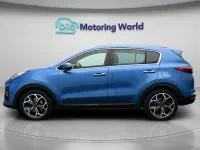 Used Kia Sportage GT-Line S 177 HP (130 kW) 2019 Blue SUV