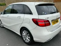 Used Mercedes B180 Executive 122 HP (89 kW) 2017 White Hatchback
