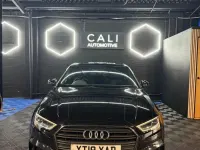 Used Audi A3 Black Edition 150 HP (110 kW) 2018 Black Sedan