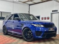Used Land Rover Range Rover Sport SVR 550 HP (404 kW) 2017 Blue SUV