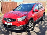 Used Nissan Qashqai +2 Tekna 2012 Red SUV