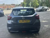 Used Nissan Micra Acenta Limited Edition 71 HP (52 kW) 2018 Grey Hatchback