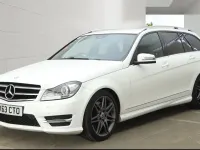 Used Mercedes C250 AMG 204 HP (150 kW) 2013 White Estate
