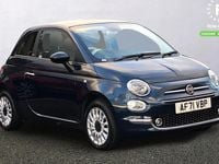 Used Fiat 500C Dolcevita 69 HP (50 kW) 2021 Blue Cabriolet
