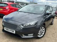 Used Ford Focus Titanium 125 HP (91 kW) 2015 Grey Hatchback