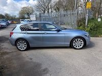 Used BMW 118 Sport Line 2012 Blue Hatchback