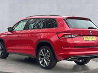 Used Skoda Kodiaq SportLine 150 HP (110 kW) 2019 Red SUV