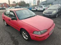 Used Toyota Corolla 75 HP (55 kW) 1993 Red Hatchback