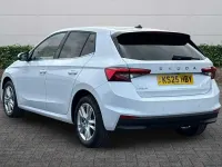 Used Skoda Fabia SE L 85 HP (62 kW) 2025 Moon white metallic Hatchback