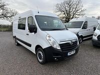 Second-hand Vauxhall Movano 130 CP (95 kW) 2019 Alb Monovolum
