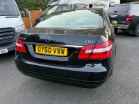Used Mercedes E220 SE 2010 Black Sedan