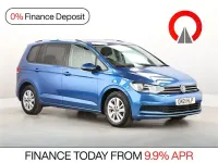 Used VW Touran SE 150 HP (110 kW) 2021 Blue MPV