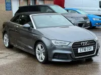 Used Audi A3 Cabriolet S-Line 2016 Grey Cabriolet