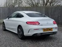 Used Mercedes C200 AMG line 184 HP (135 kW) 2019 White Coupe
