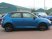 Used Skoda Fabia Colour Edition 88 HP (64 kW) 2016 Blue Hatchback