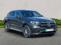 Used Mercedes EQC400 AMG line 300 kW (408 HP) 2023 Grey SUV