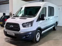 Used Ford Transit 130 HP (95 kW) 2019 White Van