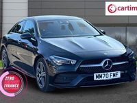 Used Mercedes CLA220 AMG line 190 HP (139 kW) 2020 Black Sedan