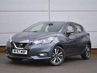 Used Nissan Micra Acenta 71 HP (52 kW) 2017 Grey Hatchback