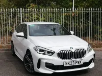 Used BMW 118 M Sport 136 HP (100 kW) 2023 White Hatchback