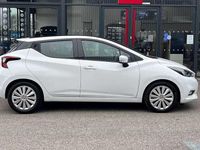 Used Nissan Micra Acenta 91 HP (66 kW) 2021 White Hatchback