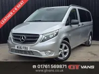 Begagnad Mercedes Vito 2016 Silver Van
