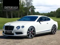 Begagnad Bentley Continental 2014 Vit Sportkupé