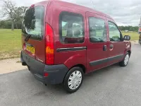 Used Renault Kangoo Authentique 73 HP (53 kW) 2007 Red MPV