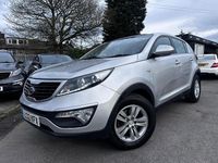 Begagnad Kia Sportage 115 HK (84 kW) 2012 Silver SUV