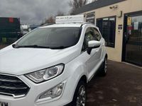 Used Ford Ecosport Titanium 125 HP (91 kW) 2018 White SUV
