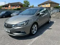 Used Vauxhall Astra SRi 150 HP (110 kW) 2017 Grey Hatchback