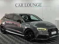 Used Audi A3 Black Edition 310 HP (228 kW) 2017 Grey Hatchback