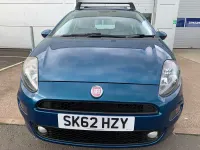Used Fiat Punto Easy 77 HP (56 kW) 2012 Blue Hatchback