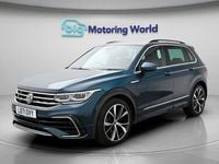 Used VW Tiguan R-line 150 HP (110 kW) 2022 Blue SUV