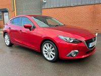 Begagnad Mazda 3 Inclusive 105 HK (77 kW) 2016 Röd Halvkombi