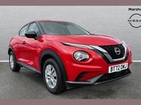 Used Nissan Juke Visia 114 HP (83 kW) 2022 Red SUV