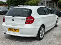 Used BMW 116 Sport Line 2011 White Hatchback