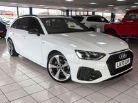 Used Audi A4 Black Edition 150 HP (110 kW) 2021 White Estate